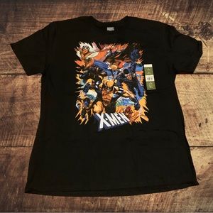Marvel Comics X Men Justice League Shirt Spider-Man Captain America Iron Man